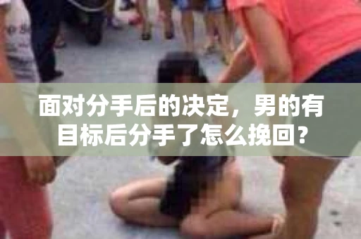 面对分手后的决定，男的有目标后分手了怎么挽回？