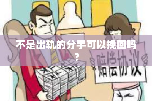 不是出轨的分手可以挽回吗？