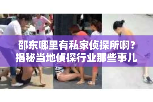 邵东哪里有私家侦探所啊？揭秘当地侦探行业那些事儿