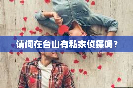 请问在台山有私家侦探吗？