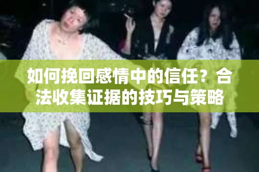 如何挽回感情中的信任?合法收集证据的技巧与策略 如何挽回感情中的信任?合法收集证据的技巧与策略