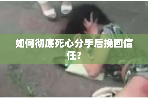 如何彻底死心分手后挽回信任？