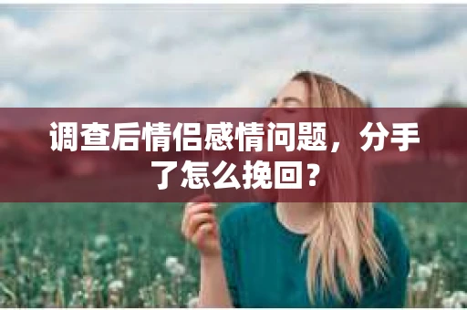 调查后情侣感情问题，分手了怎么挽回？